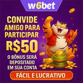 w6bet Indique amigos para receber um bônus
